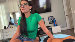 Nerdy Stepsis Jade Green Wants to Try Out for Porn with Teddy Tarantino