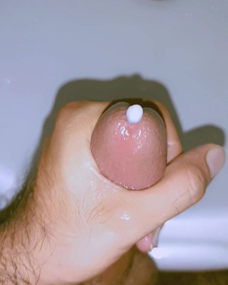 Pakistani Femboy cum compilation on a nice juicy cock spit on it thumbnail