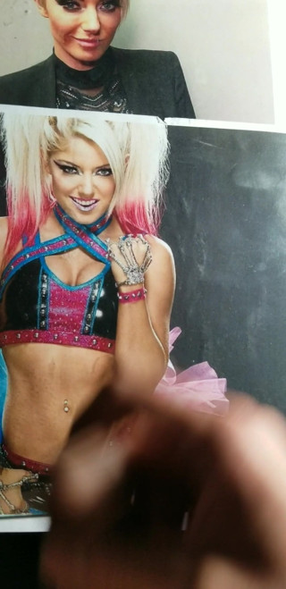 WWE Alexa Bliss Cum Tribute 58 and 59 2 cum shots