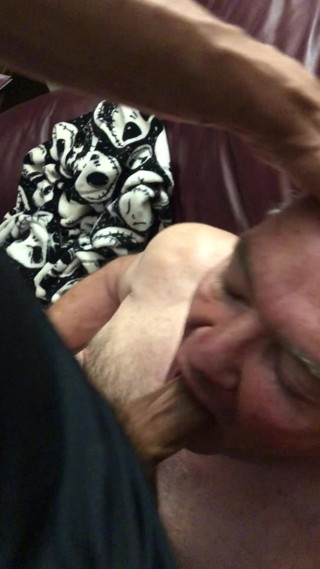 faggot gets face fucked