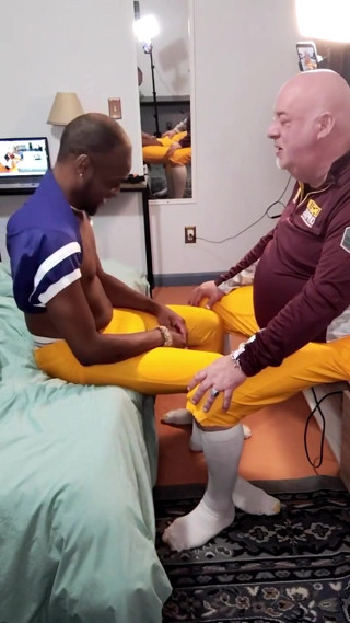 Coach Has to Also Inspect the Player Prostate!