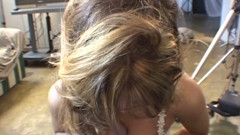 Blonde Deepthroats Old Cock Then Takes It Deep