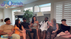 Mrflourish Podcast the Morning After in Vegas 8 Ppl Ahead of Filming Episode for Its Complicated