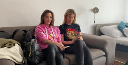 Backstage with the beautiful Shona