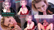 A mature whore, a webcam model, sucks her husband's dick after private sessions with strangers.!. (28)