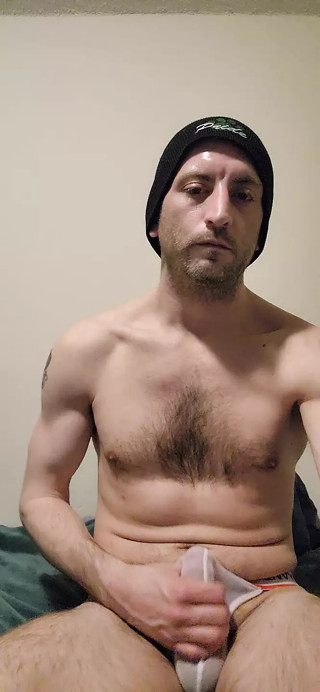 Stonks Jerking in a Mesh Jock