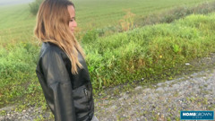 Frisky Girl Sucks And Fucks Mark Pirson Outdoors In The Wild