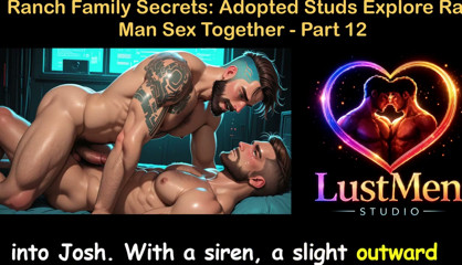English Audio Gay Sex Story - Ranch Family Secrets Adopted Studs Explore Raw Man Sex Together - Part 12