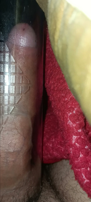 Trying penis pump in my uncut cock for fun