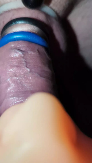 POV Sucked by toy - Better view this time - Please put your lips around my dick and make me pull your hair!