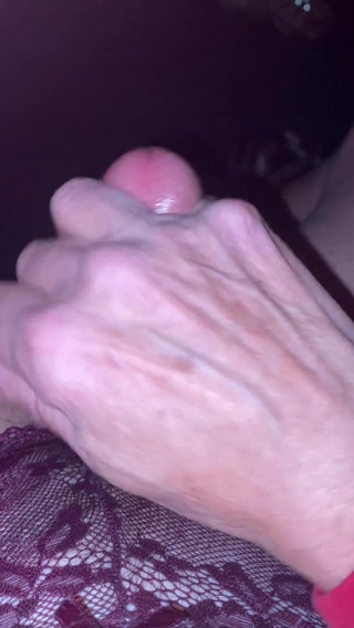 Stroking myself in panties