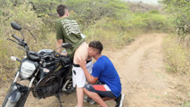 Walk with my best Colombian TWINK FRIEND and I to the river... it ended in an OUTDOOR FUCK