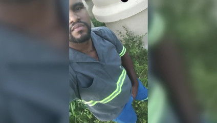 Alone at the Construction Site, I Always Secretly Masturbate.