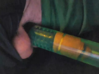 Cock With Sleeve &amp; Rings And Cockpump From Side