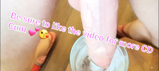 Big Cum In Wine Glass