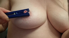Games with a clothespin