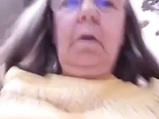 Granny has multiple orgasms