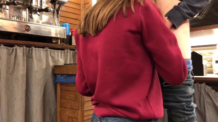 Risky Blowjob – 18yo Girl Sucks Her Friend's Cock at Work