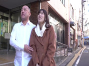 Public Plaza Kiss Addict Begs for More Keeps Kissing on the Move Then Oral and Mouth Finish