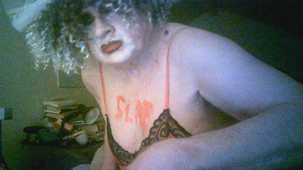 CumDump Sarah smokes, wanks and  fucks her shitpipe cunt hole thumbnail