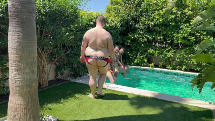 Orgy of Fat Hairy Men Having Sex in a Rural House