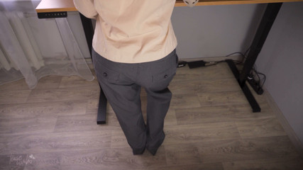 Coworkers Pants Fall Down at Work Enf Disaster