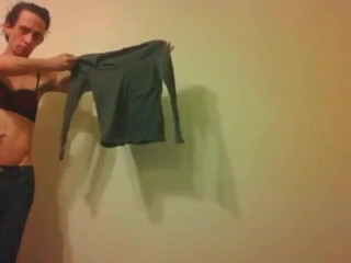 Transgirl Trying Clothes I No Longer Own (no Audiono Sound)