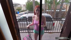 Badfamilypov - Stepdaddy's Redhead Stepdaughter Teaches Him a Lesson in Love