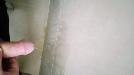 The neighbor again listened to loud music and treated me without respect, so I pissed on his wall again, but what about