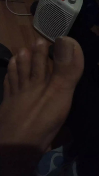 feet need your saliva