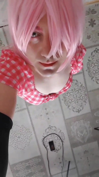 Femboy in Bikini Looks Slutty Pretty Attractive