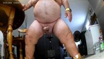 Getting My Ass Pounded by a Fat Dildo