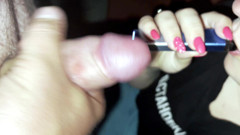 Stepsister Learns To Give A Juicy Before Her First Date With Her Boyfriend!