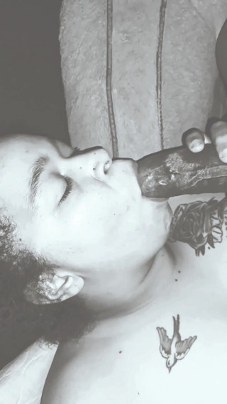 Suprise Cum swallowing