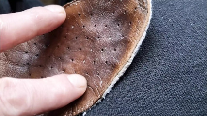 Geox ballet flats with cool insoles