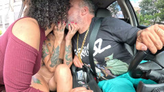 Queen Kimi Hitched a Ride and Put on an Anal Show.