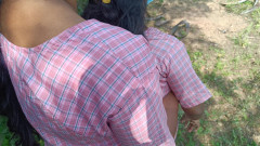 Forest side school girl lesbian fucking