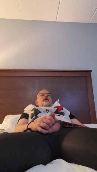 Birthday masturbating in wife's clothes