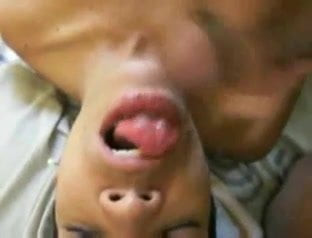 supertwink eating my cum (Brazil 1'56'')