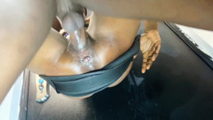 Sex on the Swing Spread and Pinned Her Down for Serious Fuck