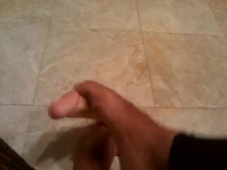 Crossdress foot job on 9 inch dildo thumbnail