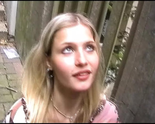 Stunning blonde German babe fucked in public