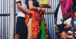 Busty Bhabi with a huge ass fucks a BBC on her room m