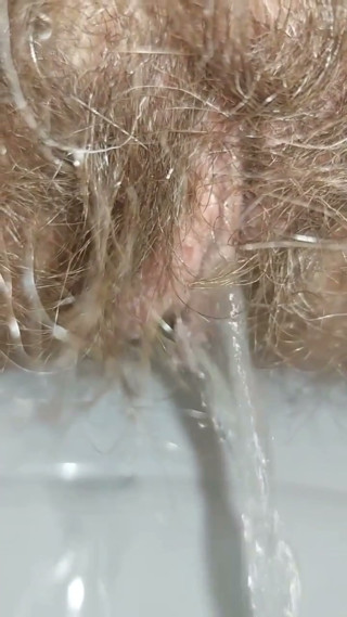 You Are My Toilet, You Are My Cleaner for Licking My Hairy Pussy