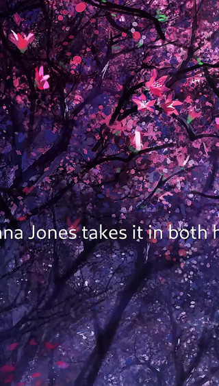 Banana Jones blows an eggplant and takes it in both holes