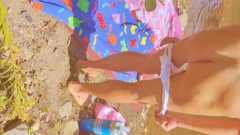 I can't believe friends wife got naked and let me cum in her ass on camping trip while husband was out fishing