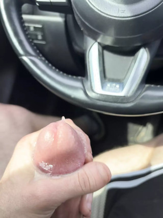 Endless Gushing Cum! Yummy Young Horny Guy Loosens Longlasting Loud Hot Load in Starbucks Carpark!