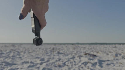 Strolling on the Beach in a hot bikini thumbnail