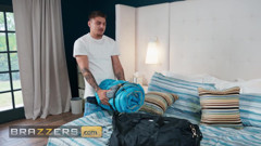 BRAZZERS - Gorgeous MILF Ryan Keeley Trades Chores For Cum After Discovering Victor's Secret