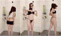Hot Shower in Malaysian Hijab